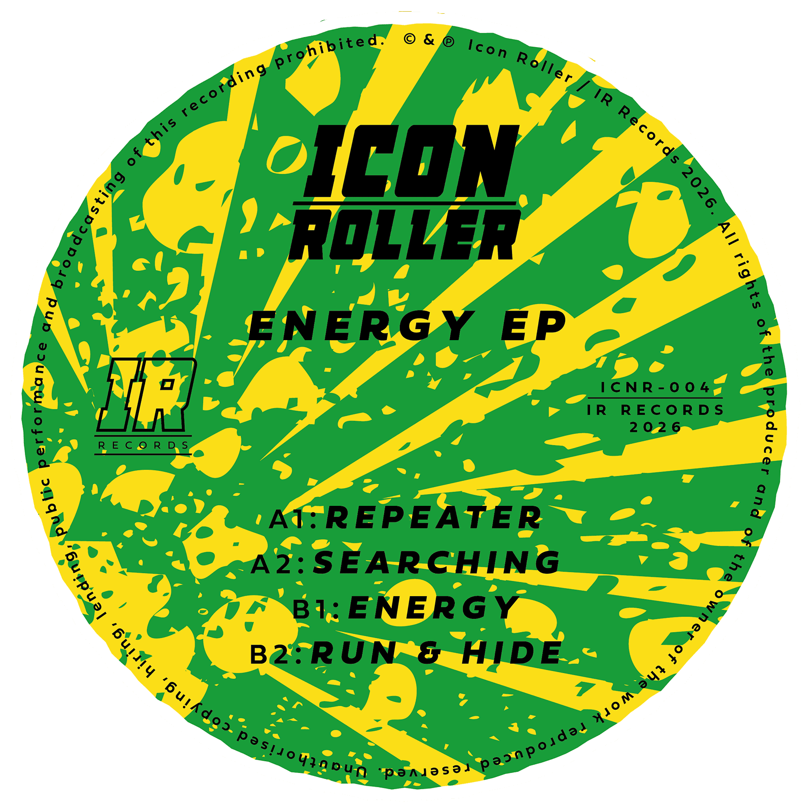 Icon Roller — Energy EP (ICNR-004)